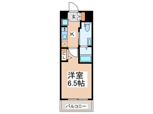 アスリ－ト本町リバ－ウエストの物件間取画像